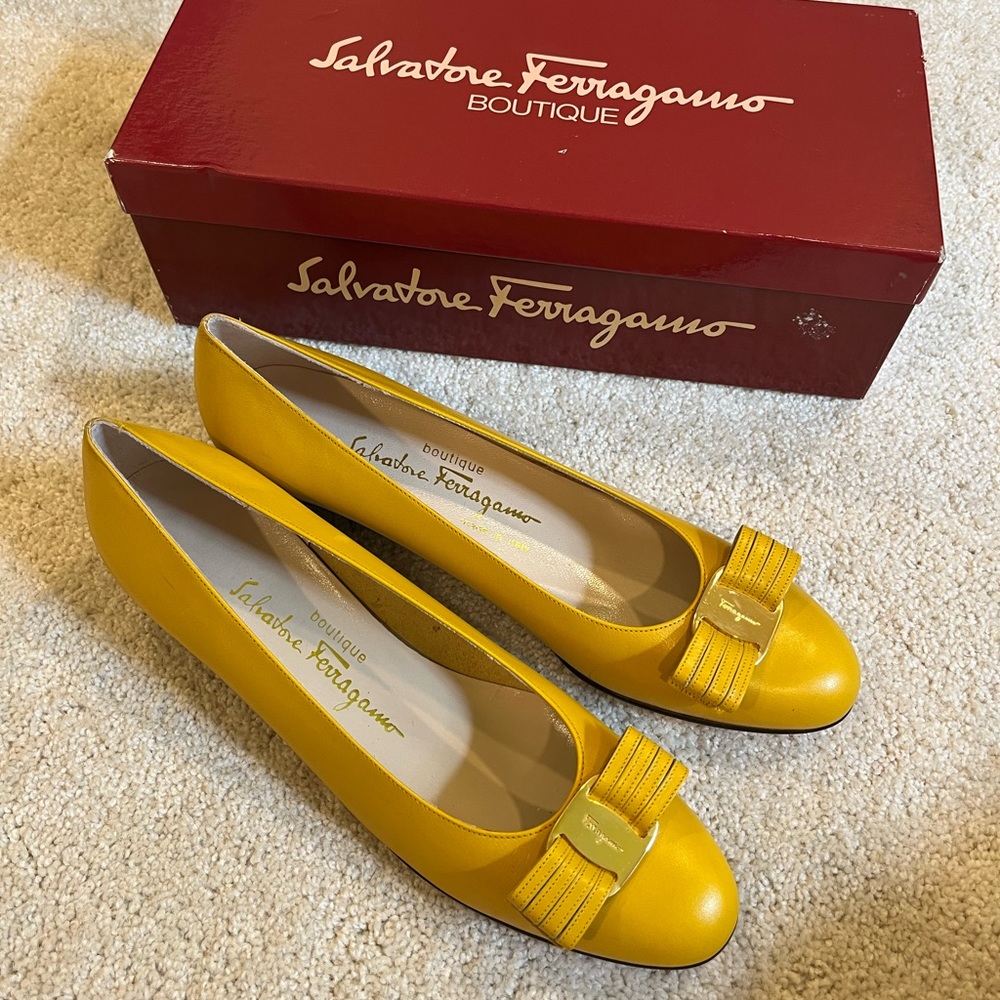 Yellow Salvatore Ferragamo